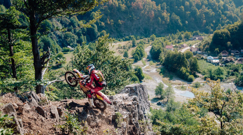 The steeper the better! Mario Roman rides the fastest times on Offroad day 3